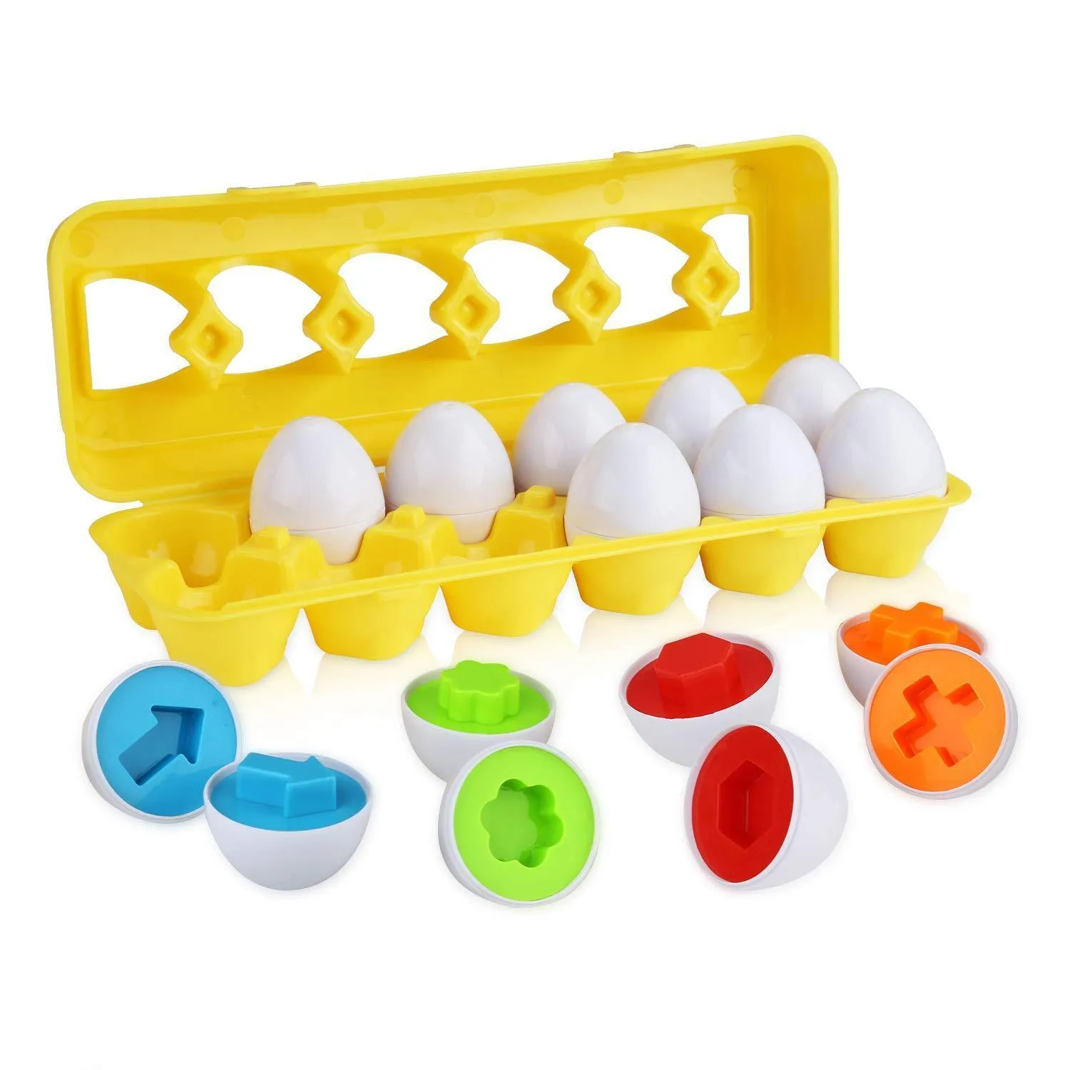 Educational Matching Eggs (12 pcs set)