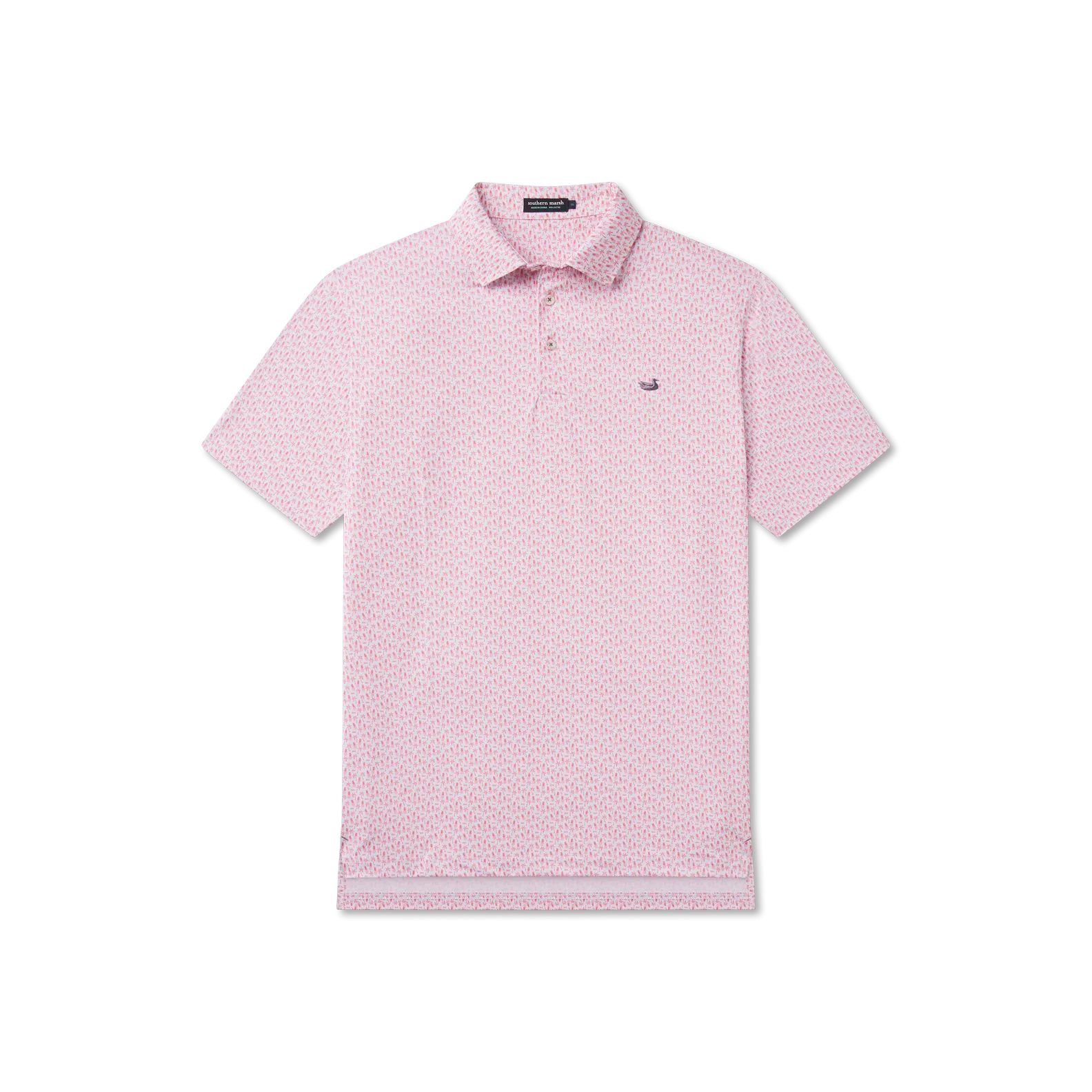 Flyline Performance Polo - Palm & Pineapples