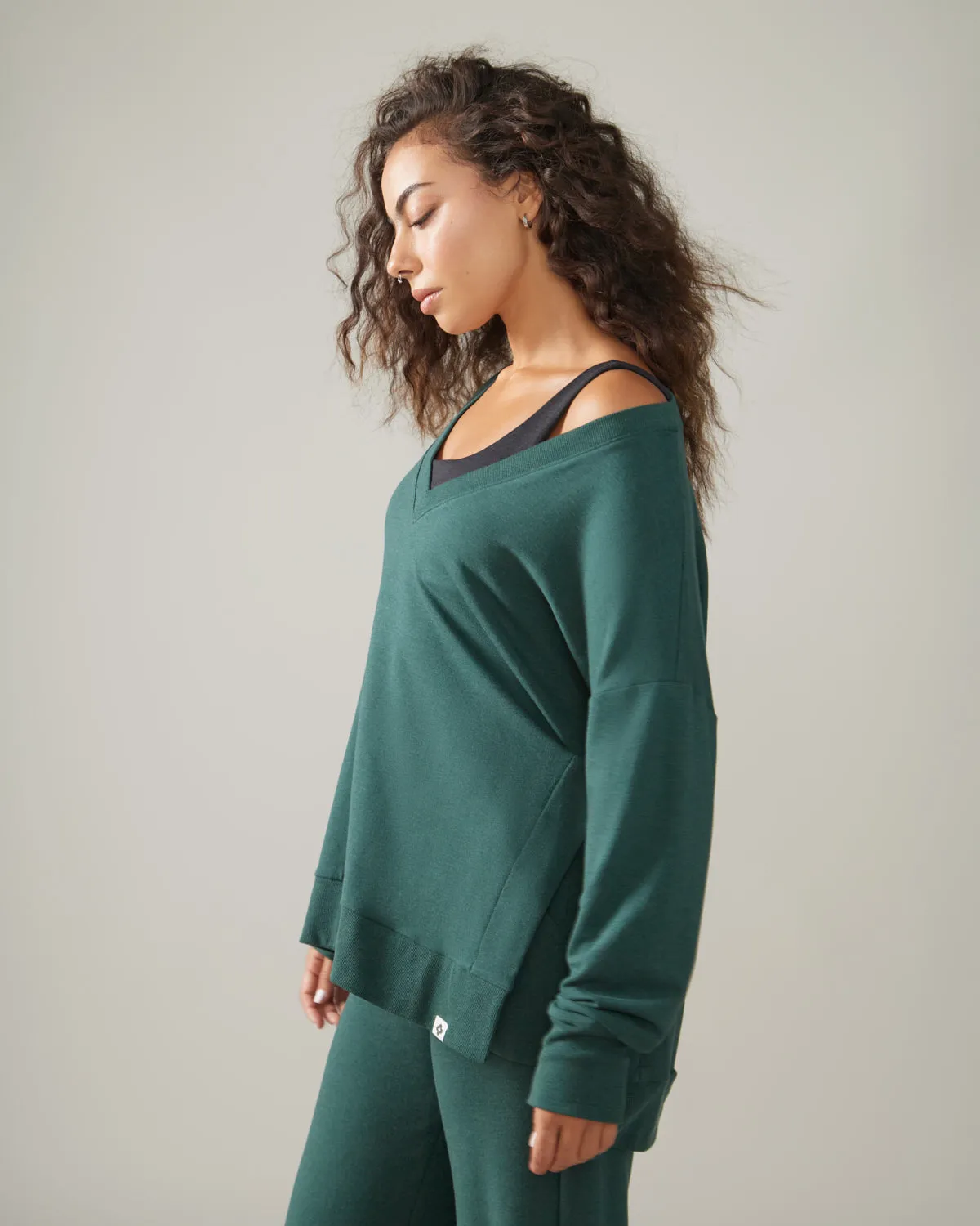 Forillon Sweatshirt - Dark Lagoon