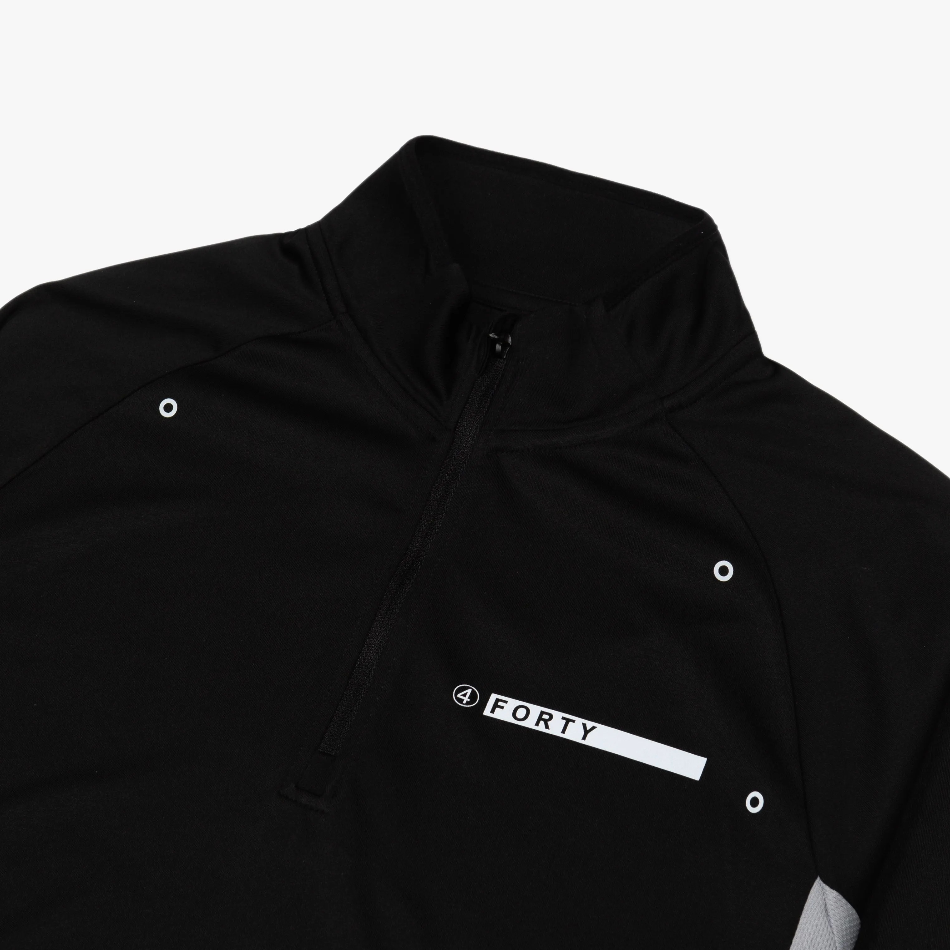 Foster 1/4 Zip Sports Tech (Black/Grey)