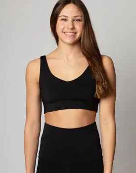 Freestyle V Crop Black