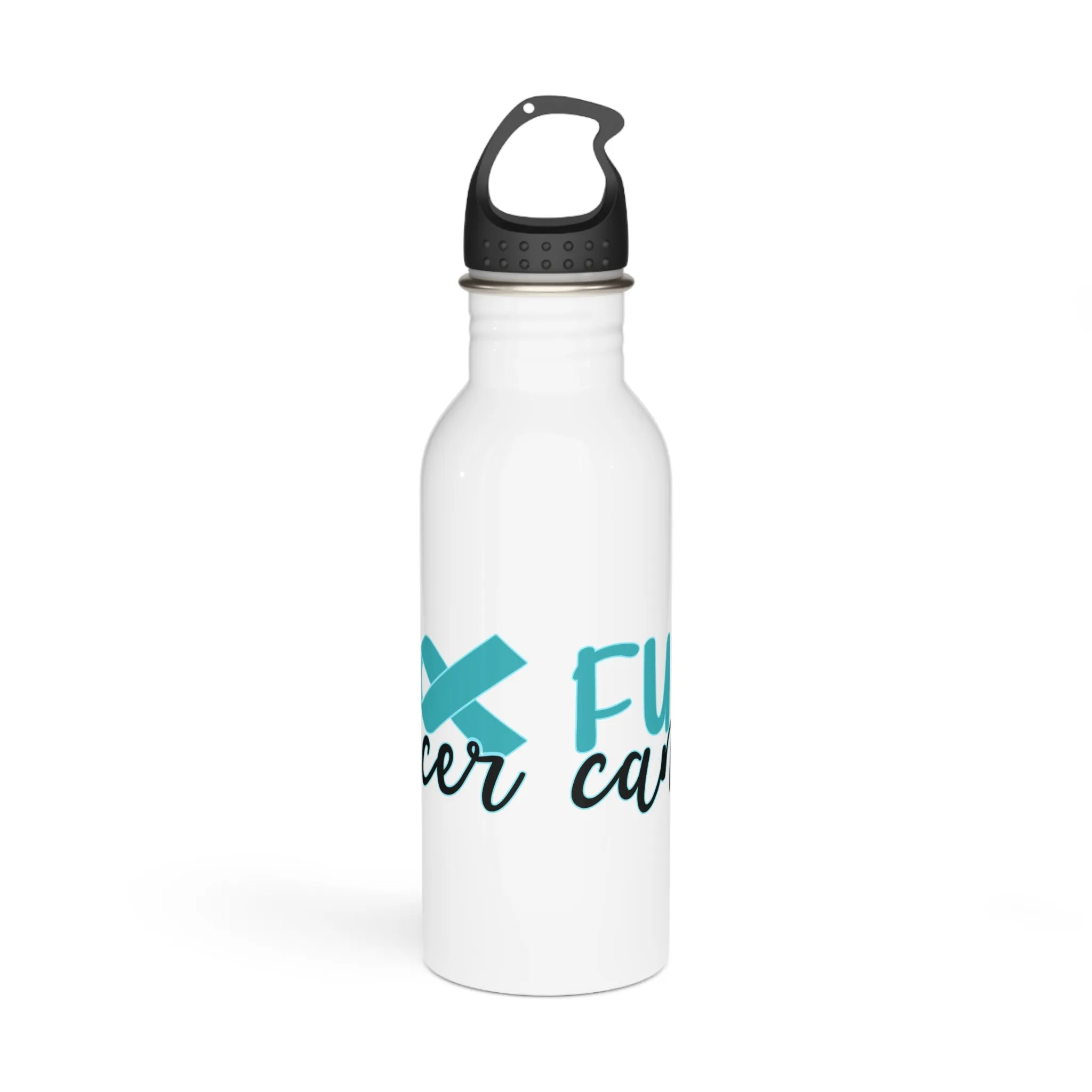 Fuck Cancer Stainless Steel Water Bottle