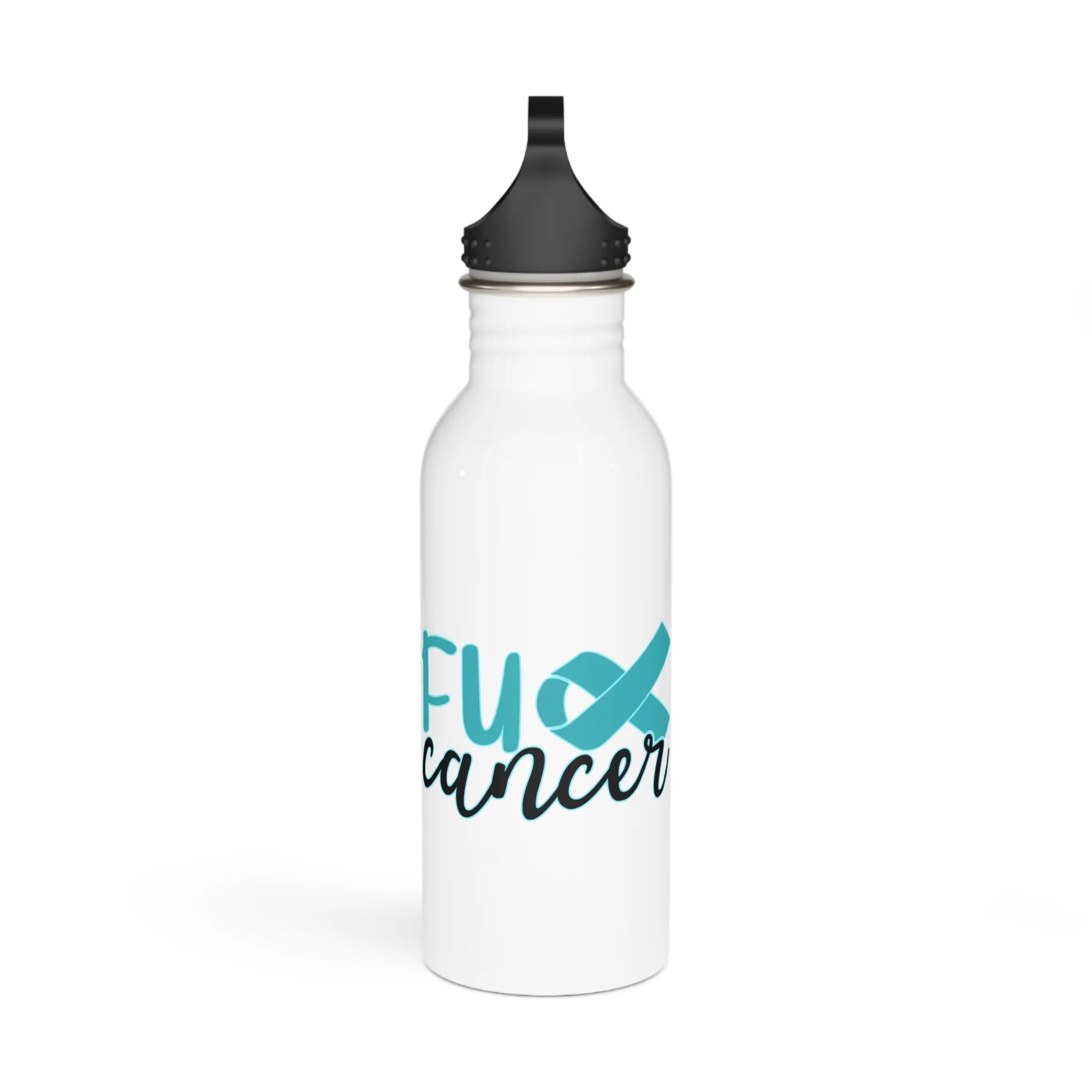 Fuck Cancer Stainless Steel Water Bottle