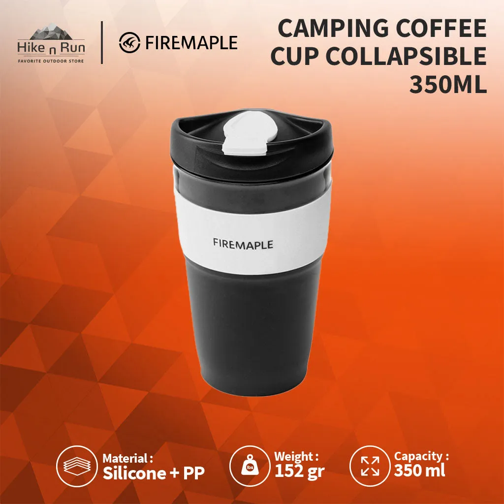 GELAS LIPAT SERBAGUNA FIREMAPLE 350ML CAMPING COFFEE CUP COLLAPSIBLE