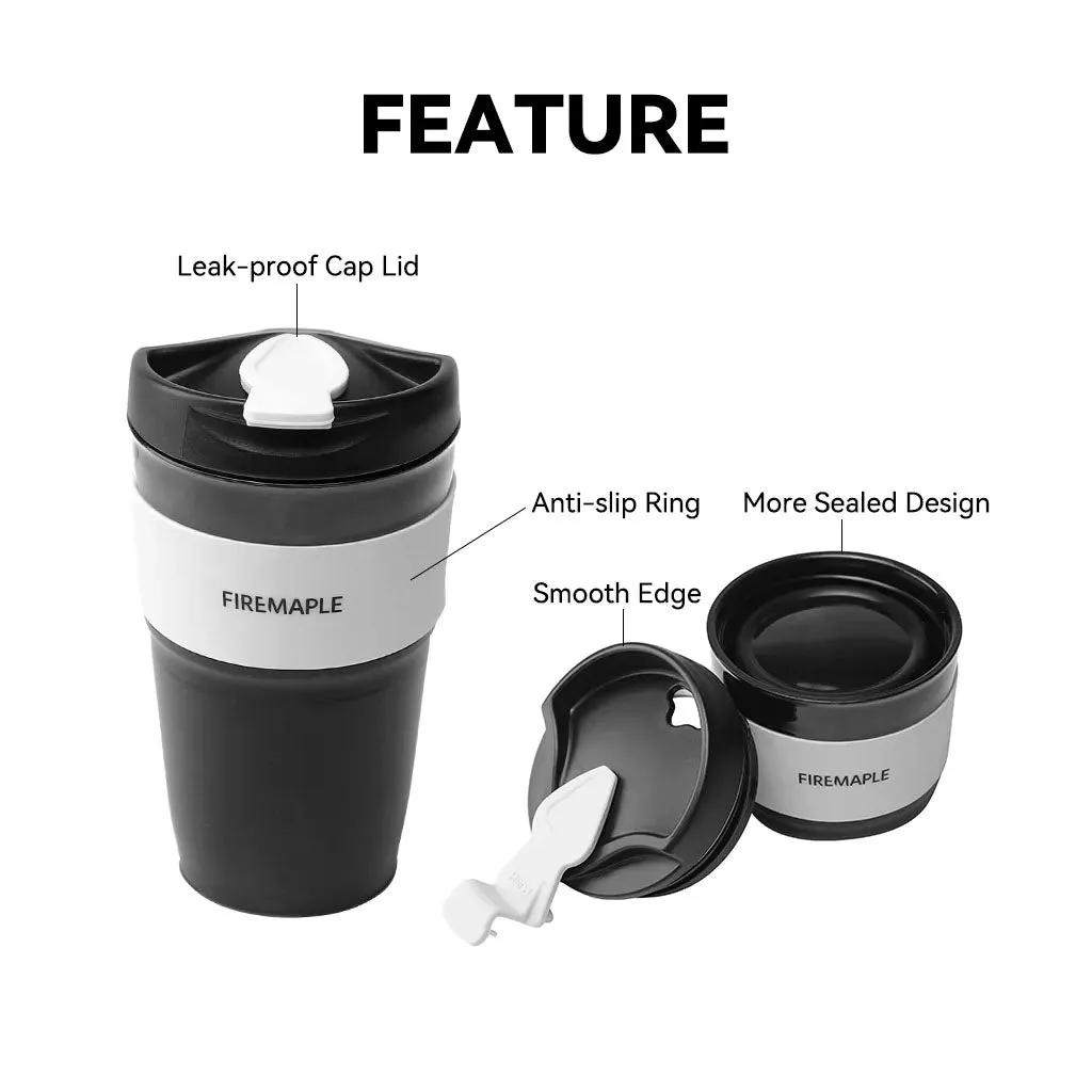 GELAS LIPAT SERBAGUNA FIREMAPLE 350ML CAMPING COFFEE CUP COLLAPSIBLE