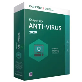 Kaspersky AntiVirus 2020 3 1 PC 1 year DVD