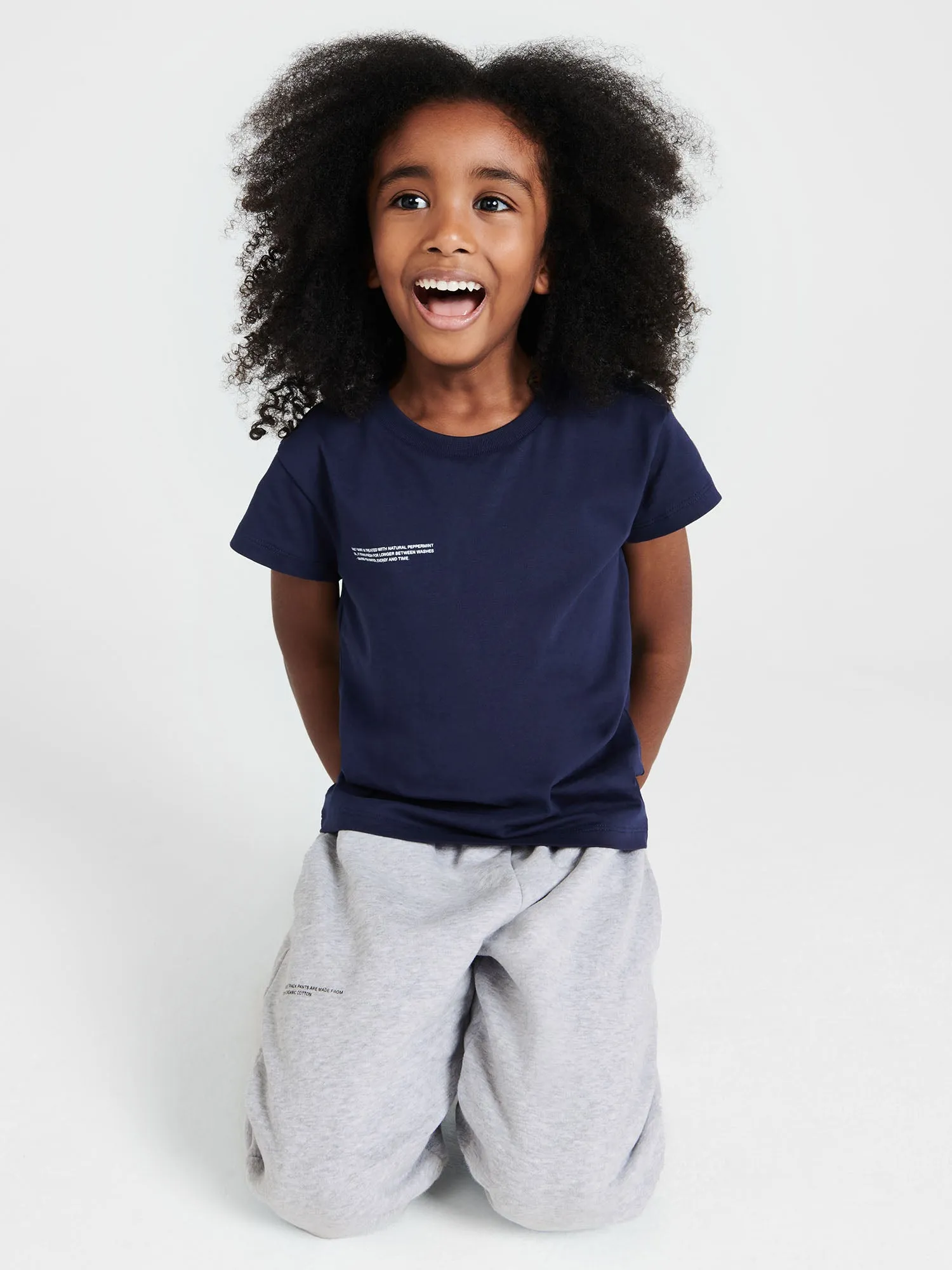 Kids' 365 Midweight T-Shirt—navy-blue