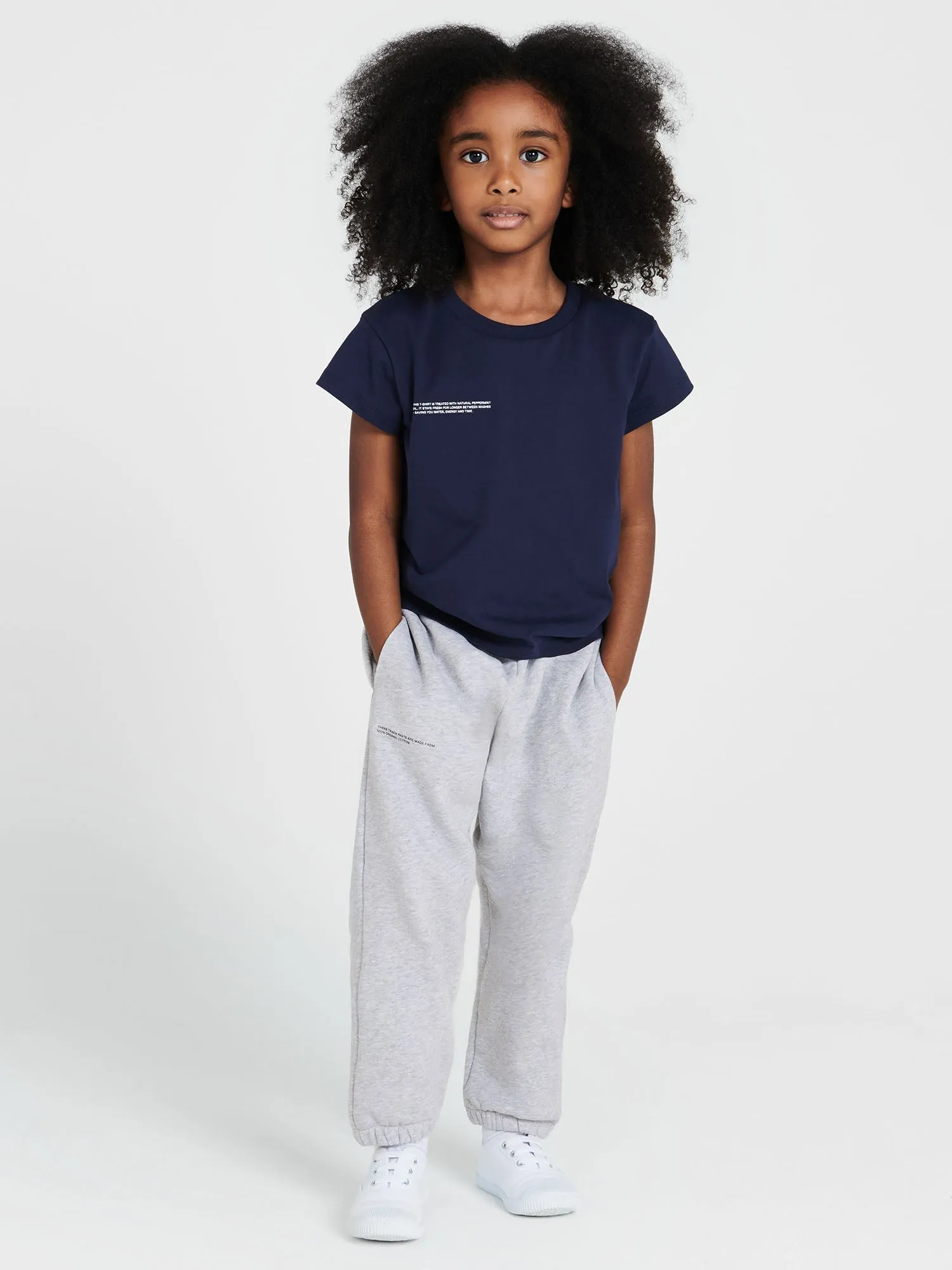 Kids' 365 Midweight T-Shirt—navy-blue