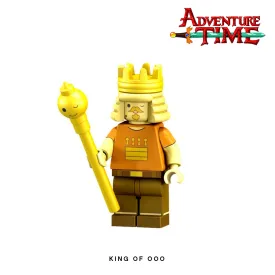 King of Ooo Custom Minifigure Keychain