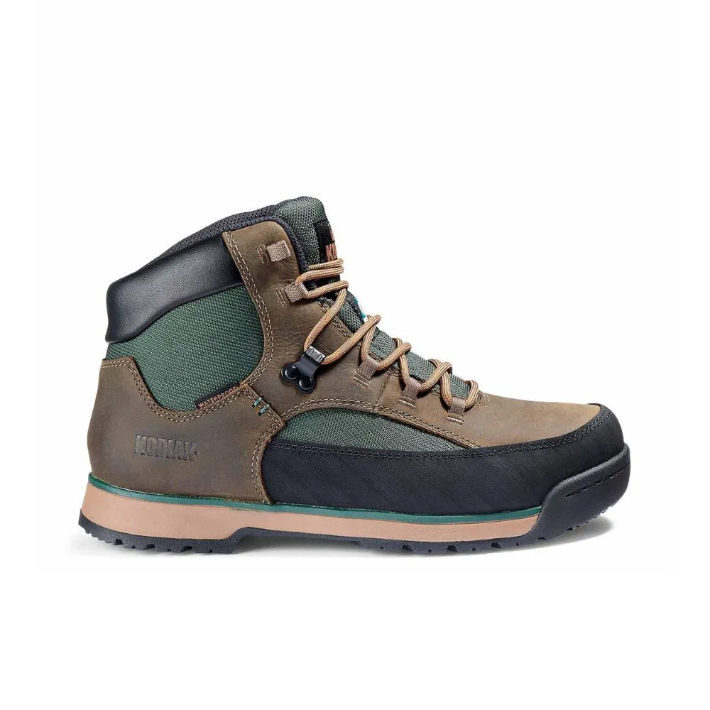 Kodiak Greb Men's Waterproof Hiker Steel Toe Work Boot KD0A834XA62 - Fossil