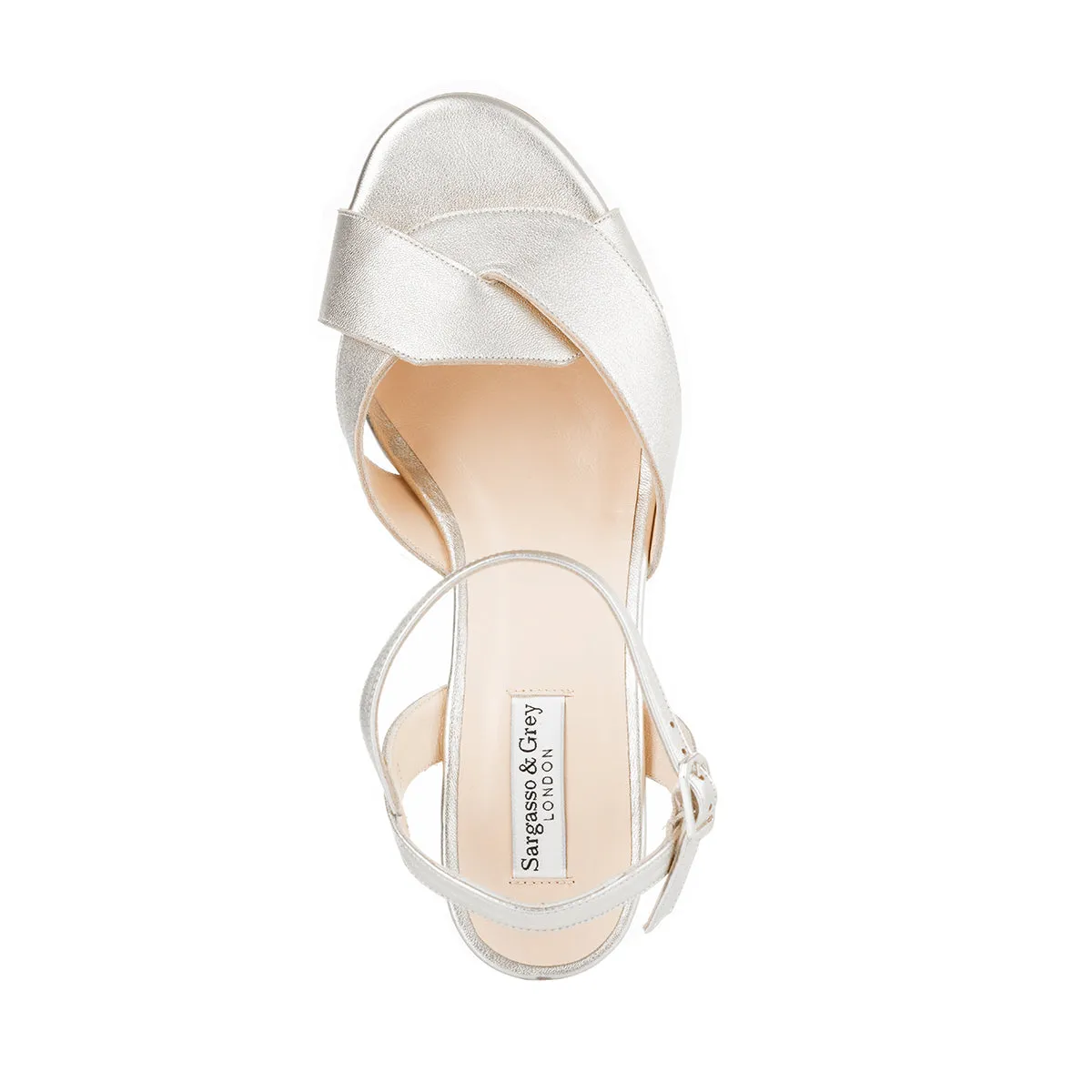 Krista - Extra-Wide Fit Sandal - Silver Leather