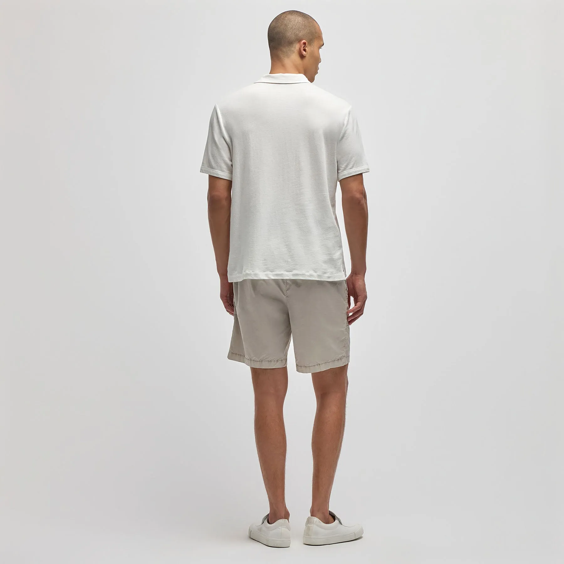 Lightweight French Terry Polo - Cotton