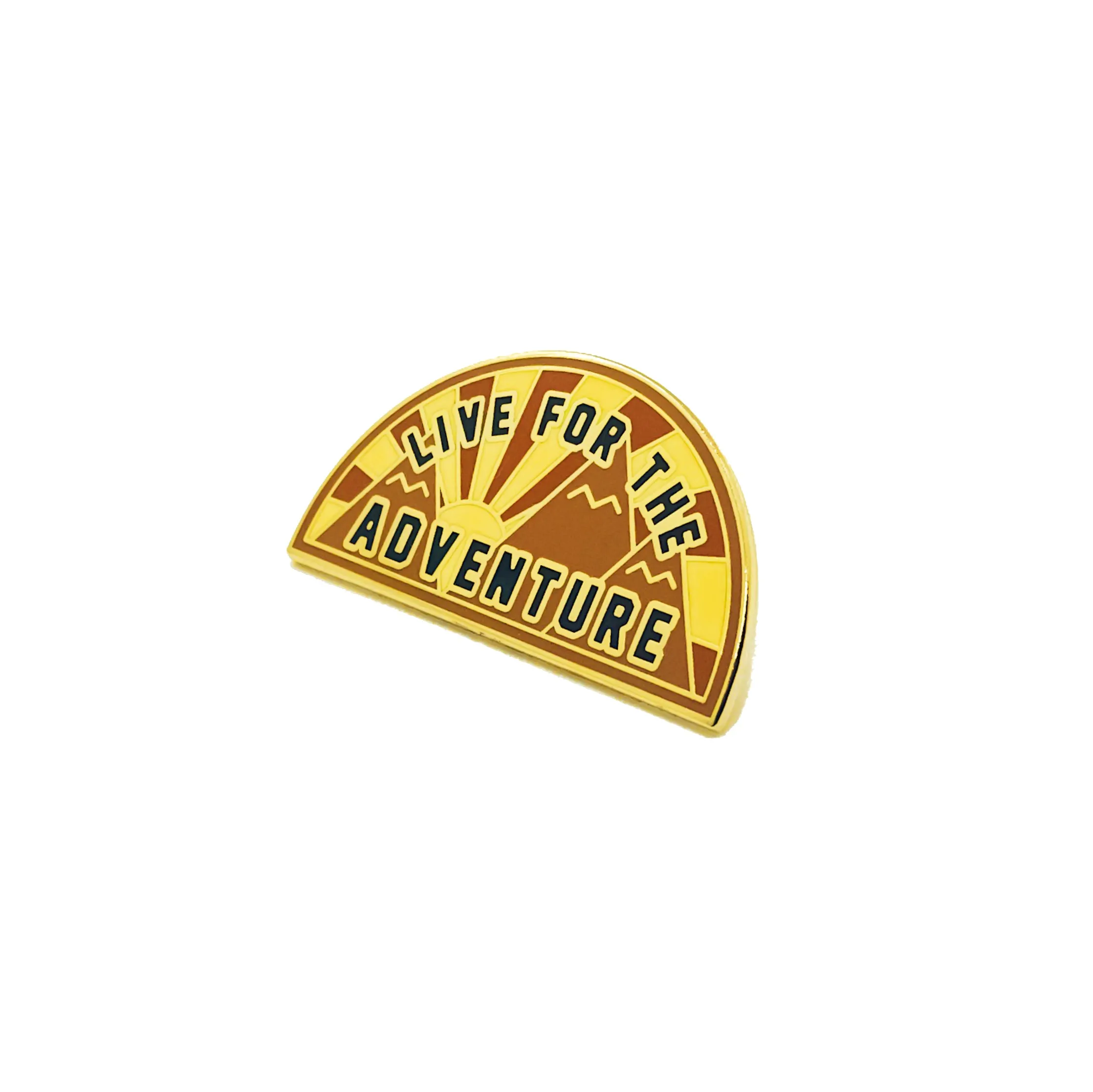 Live for the Adventure Enamel Pin