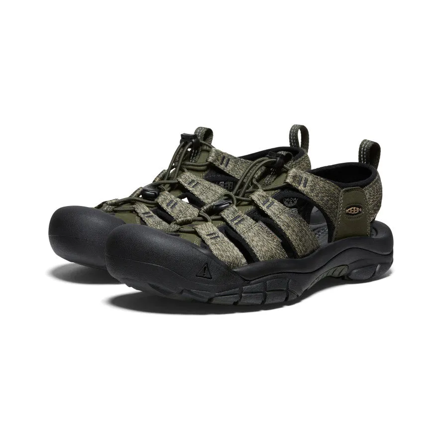 Men's Newport H2 Sandal  |  Forest Night/Black