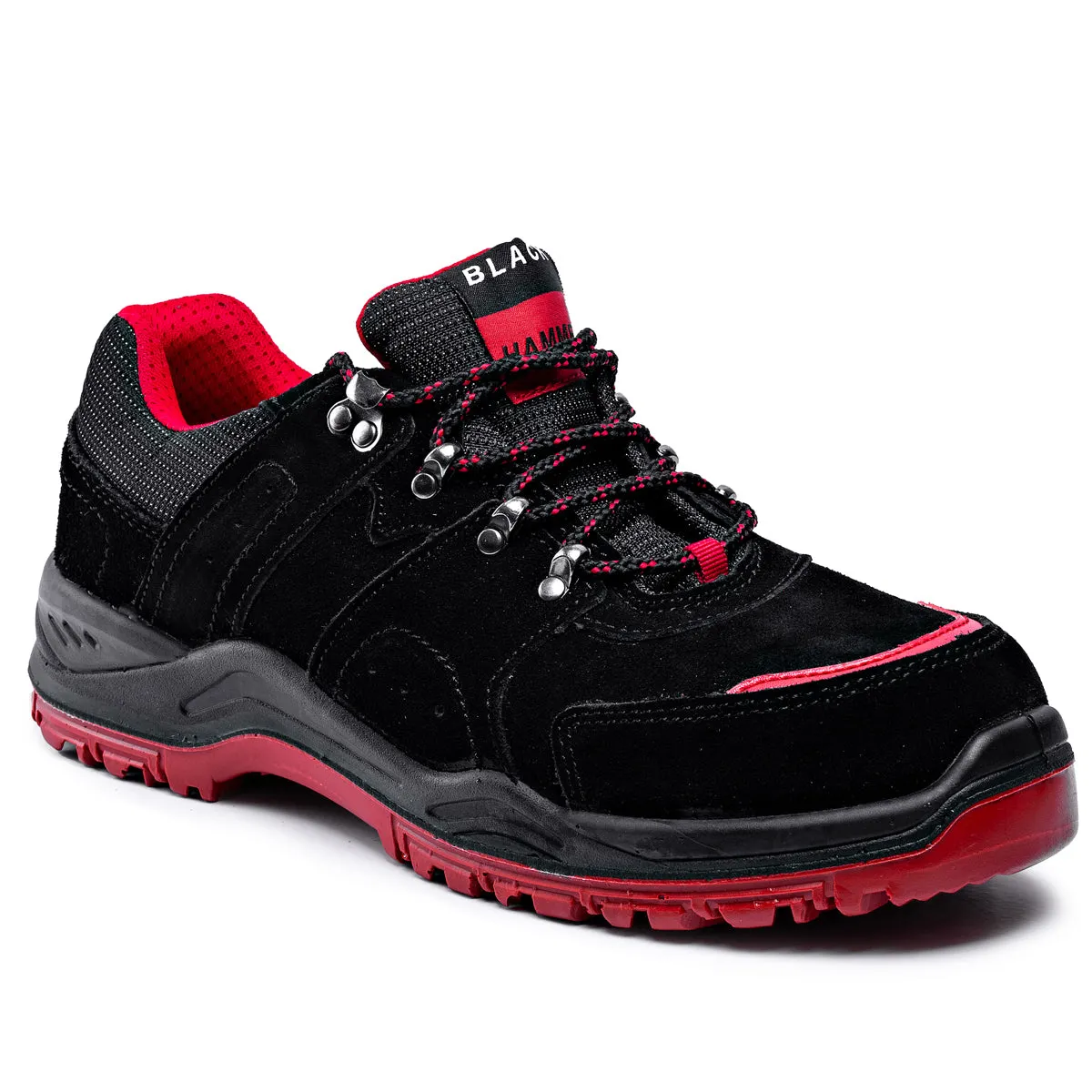 Mens Safety Trainers Steel Toe Cap and Steel Midsole Work Boots Shoes Wide Extra Grip S1P SRC 8800