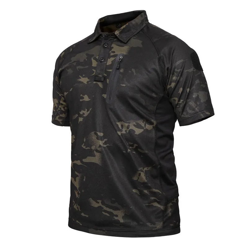 Men's Short Sleeve Quick Dry Battle Top