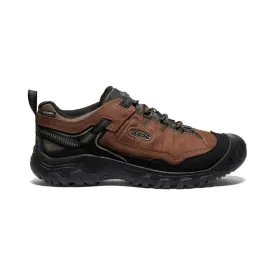 Men's Targhee IV Wide Waterproof Hiking Shoe  |  Bison/Black