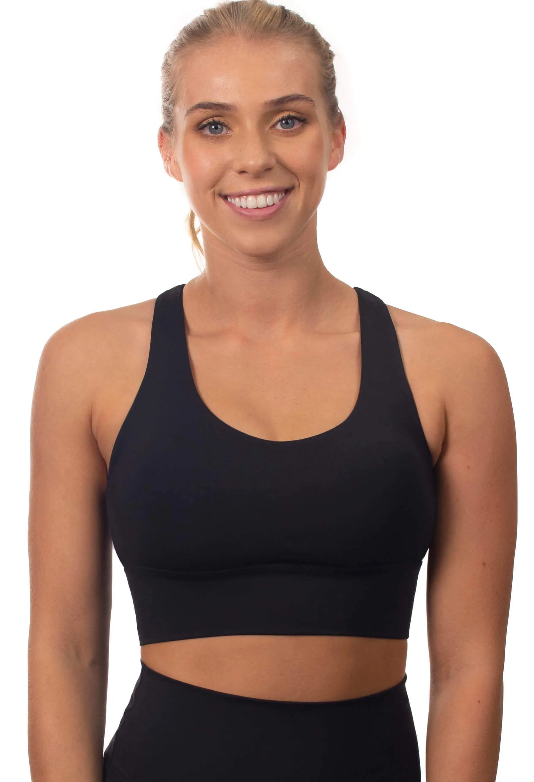 Mesh Racer Bra   High Waisted Leggings Athleisure Set