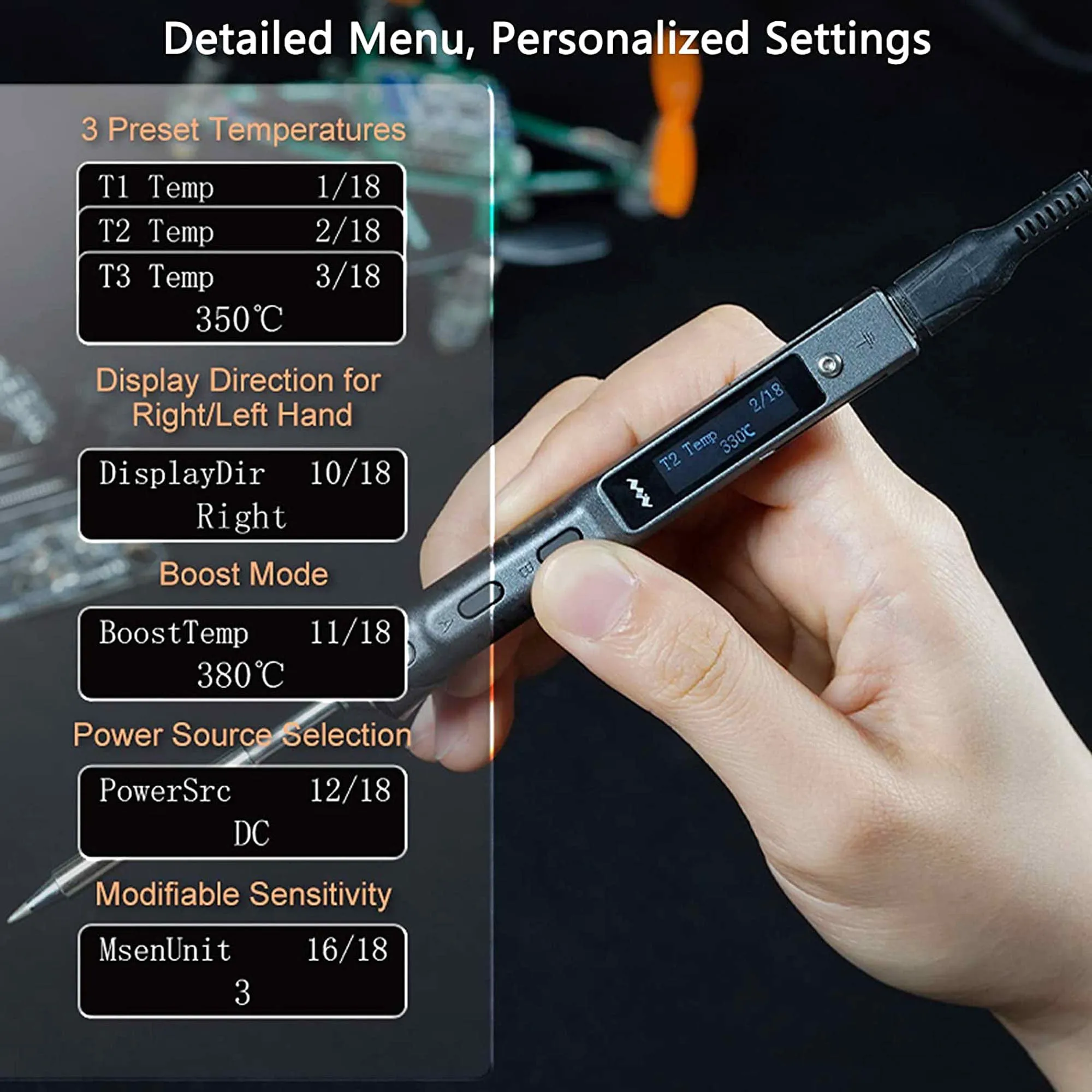 MiniWare TS101 BC2 Soldering Iron Kit