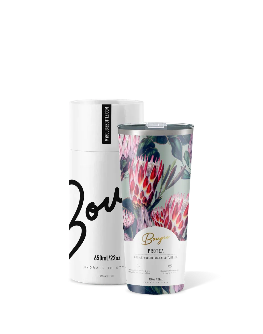 My Bougie Bottle 22oz Insulated Tumbler Gift Tube