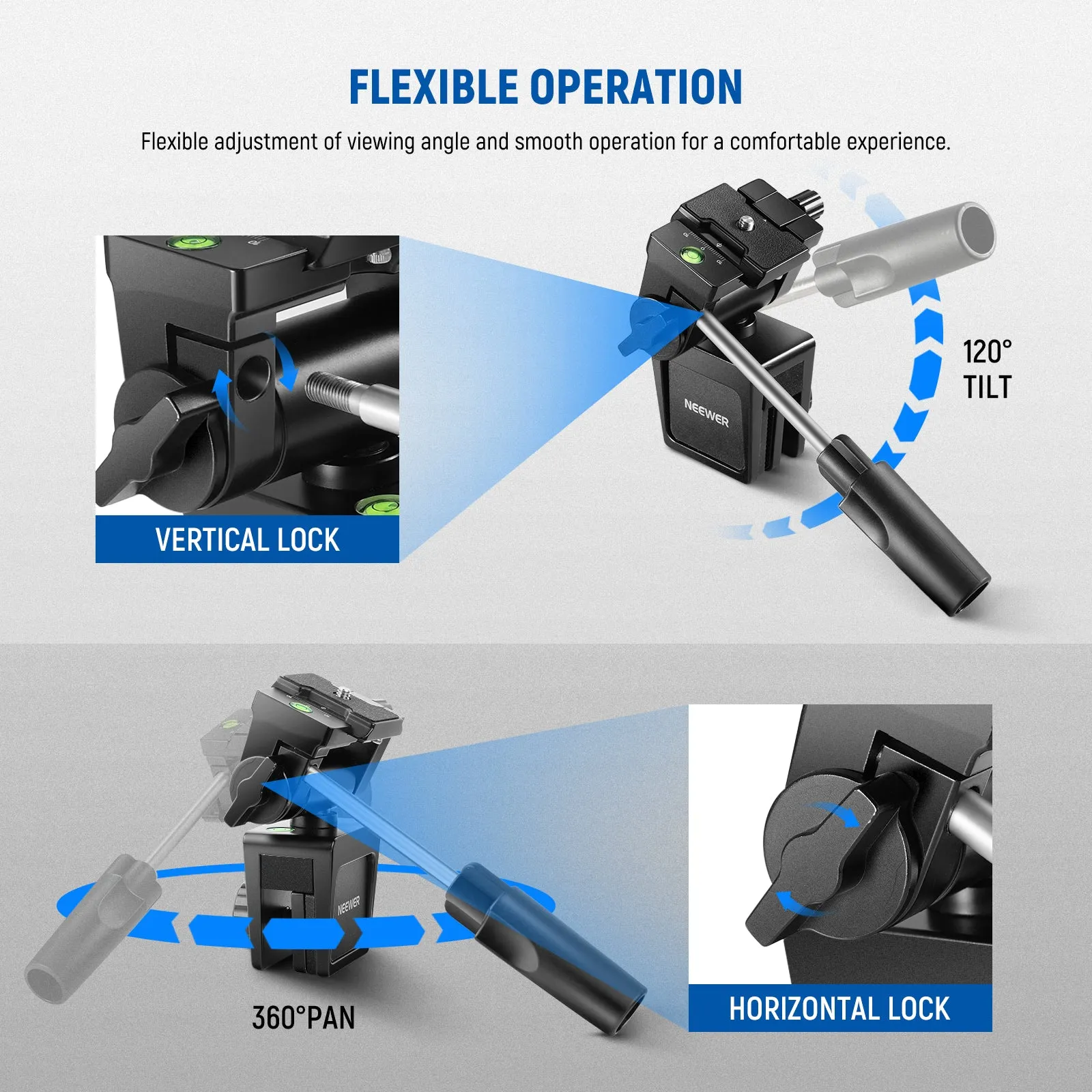 NEEWER Car Window Mount Holder for Spotting Scope