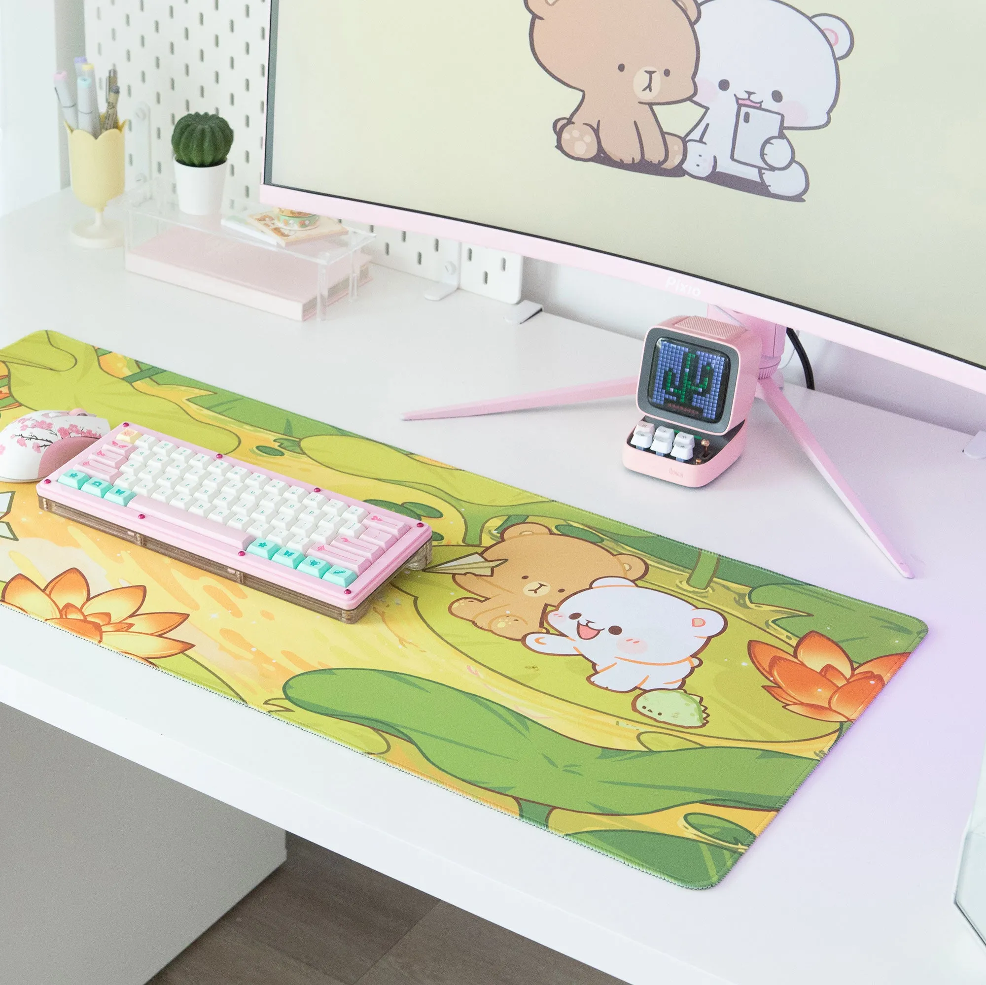 Pond Adventure Desk Mat