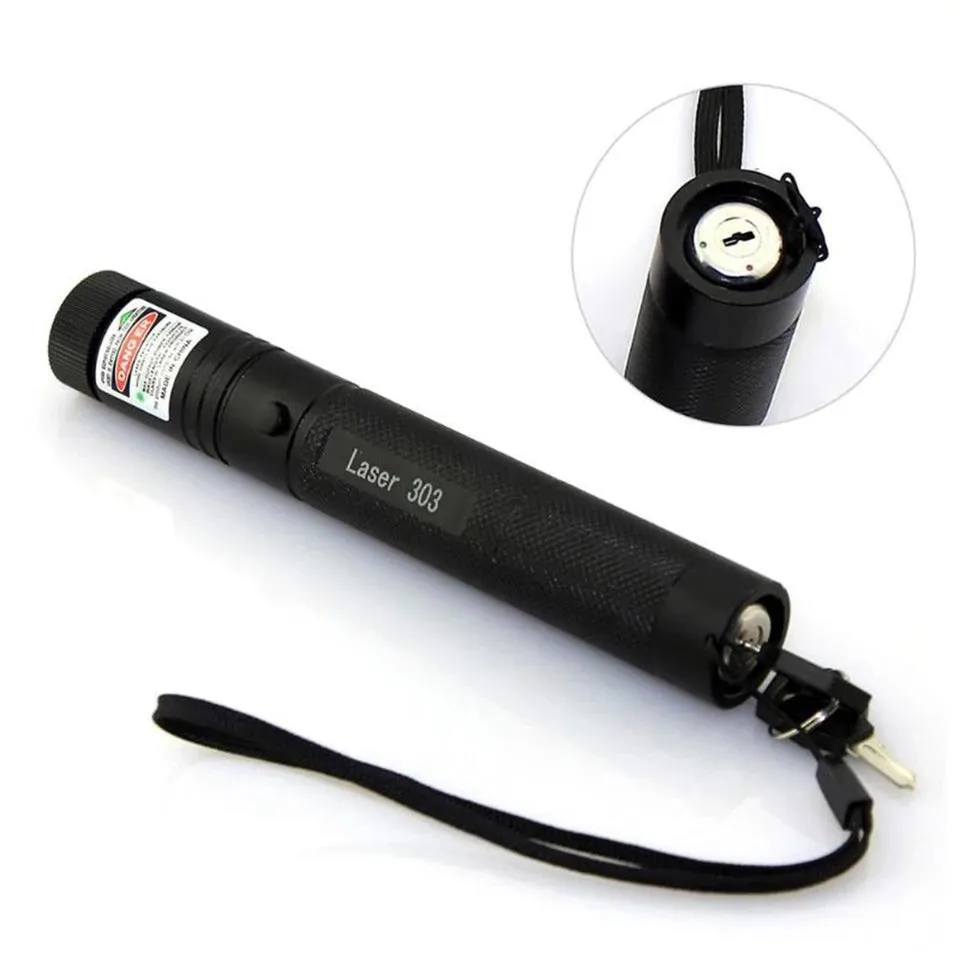 Rechargeable Green Laser Pointer 303 Party Pen Disco Light 5 Mile   Battery