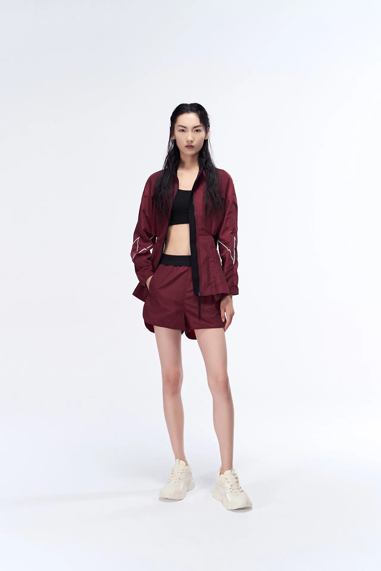 So Sleek Cut-Out Performance Jacket