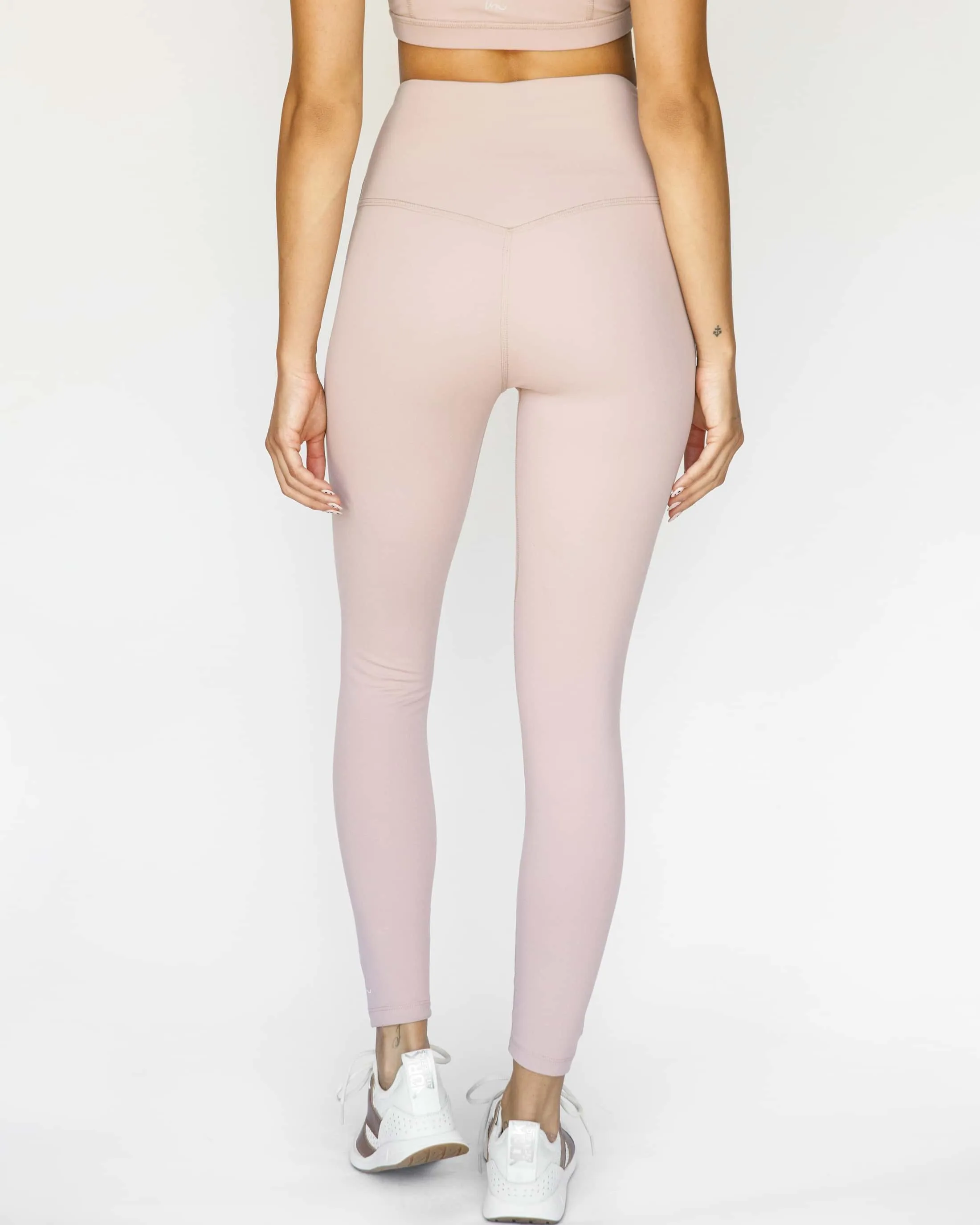 Solo 7/8 High Waisted Legging Mauve