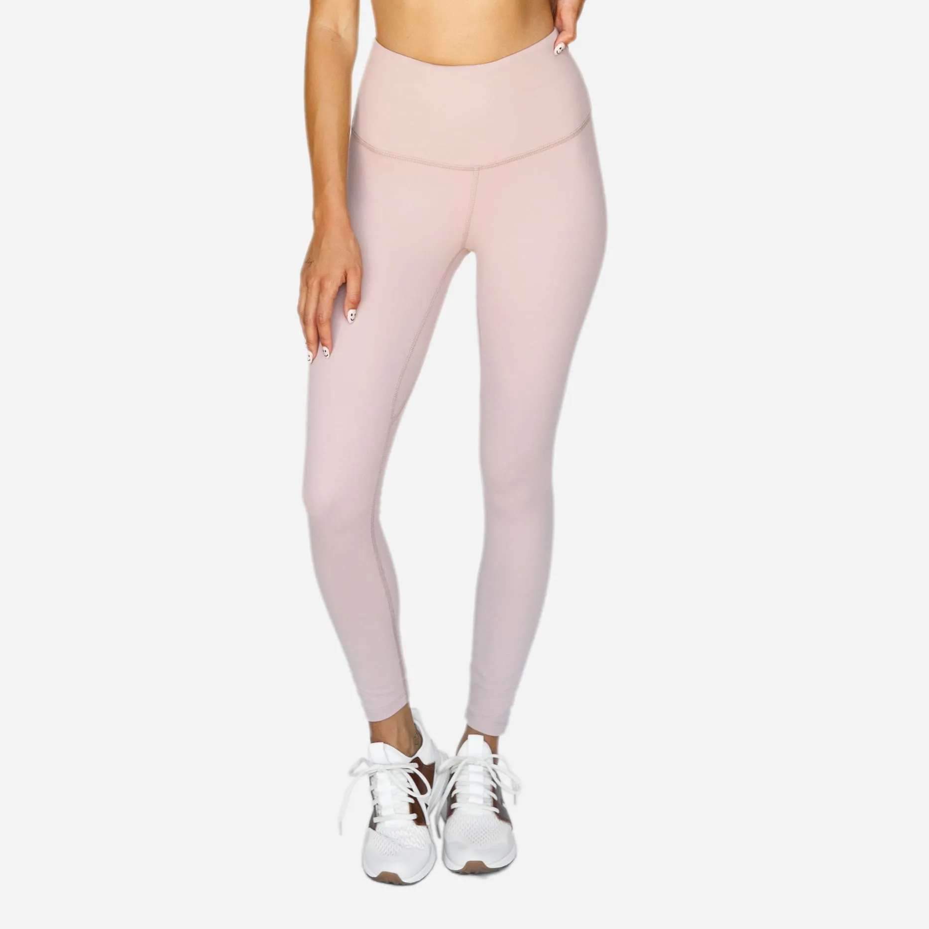 Solo 7/8 High Waisted Legging Mauve