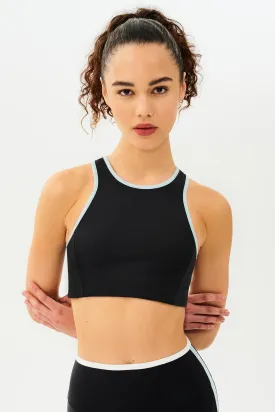 Splits59 Blake Rigor Sports Bra - Black Teal