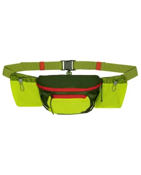 The Adventure Hip Pack. -- Moss and Citron Colorblock