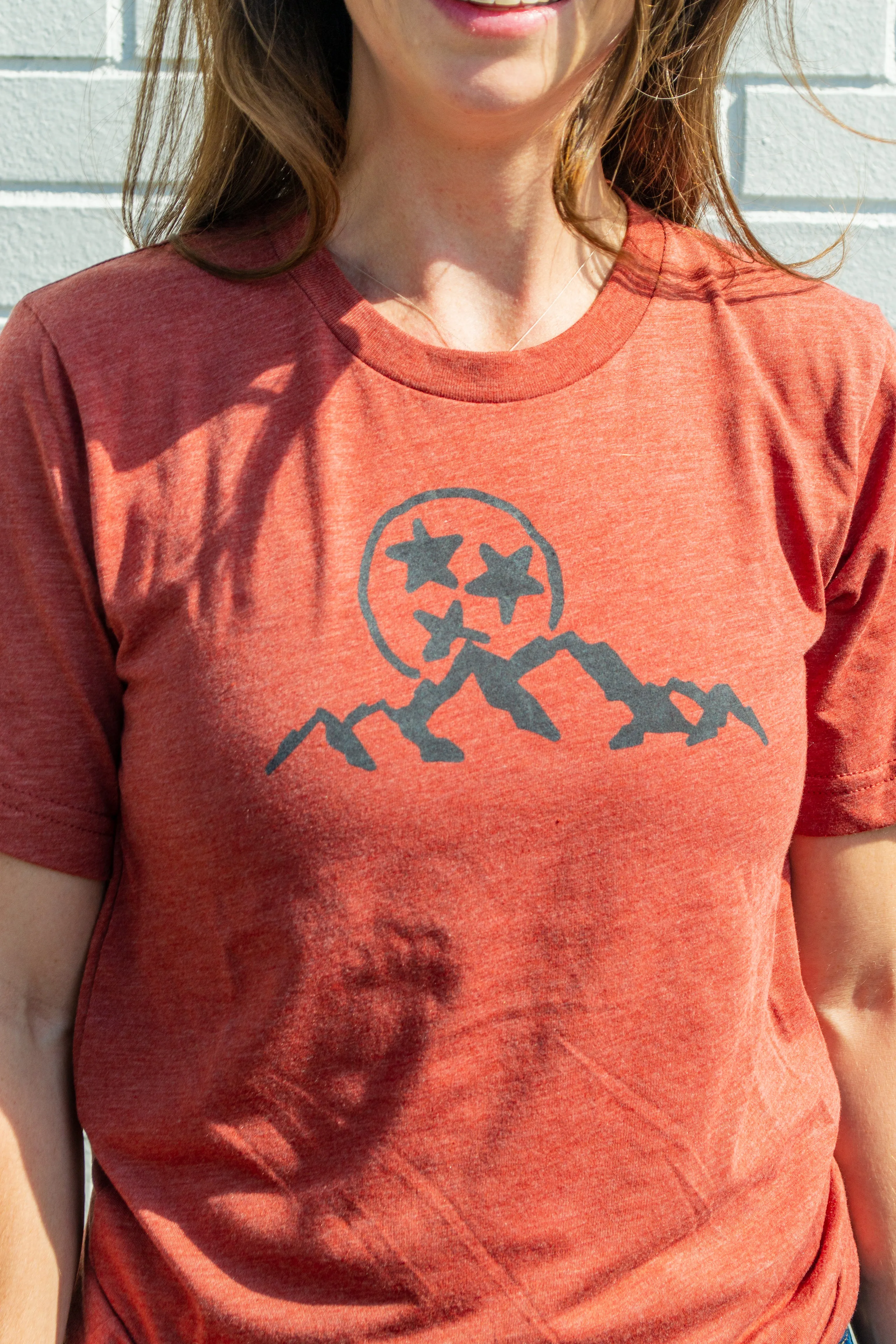 The Tristar Mountain Short Sleeve Crew Cut Tee