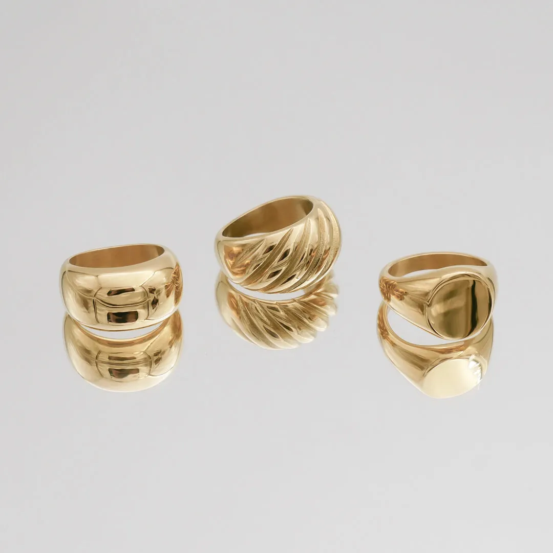 Venus Dome Ring | Gold