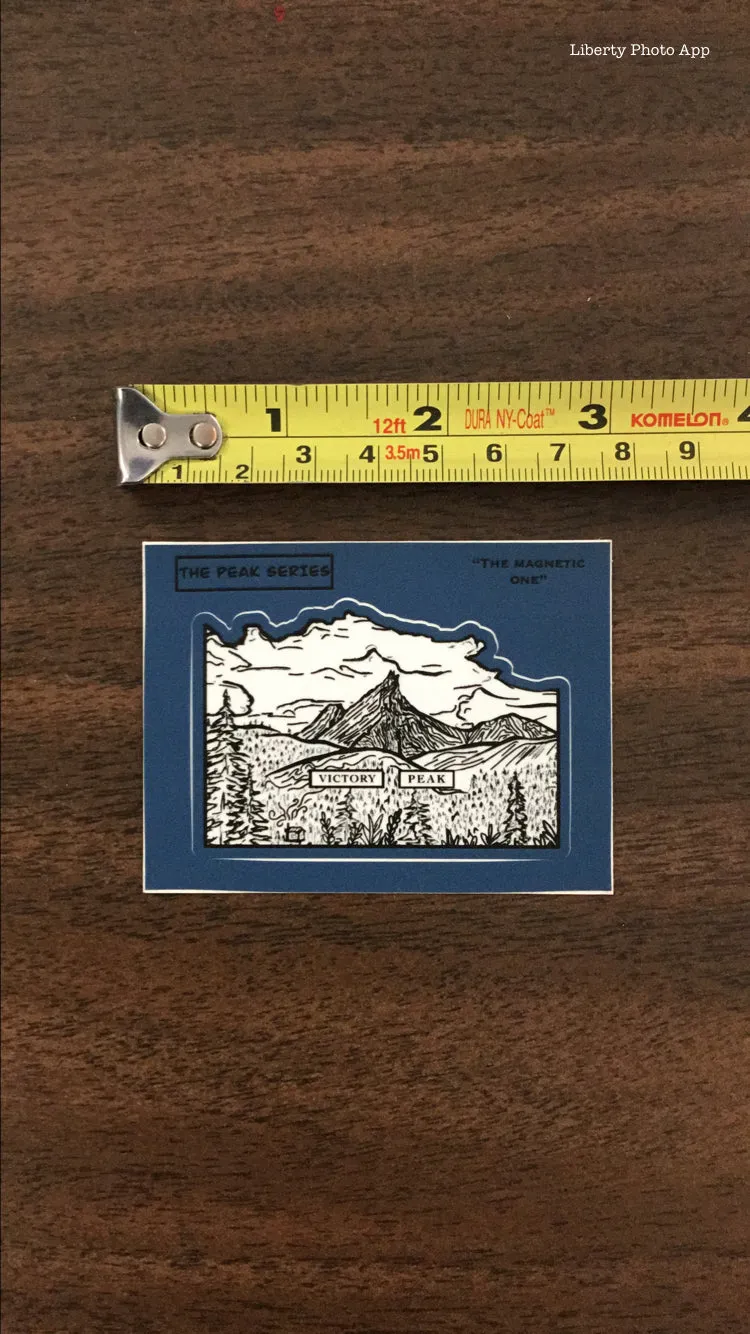 'Victory Peak' Sticker