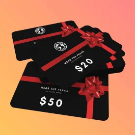 Wear The Peace Gift Card