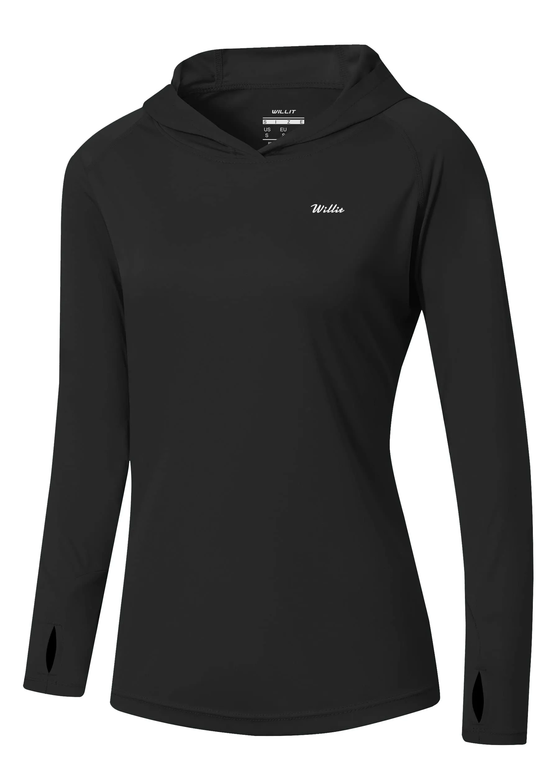 Willit Women's UPF 50  Sun Protection Hoodie