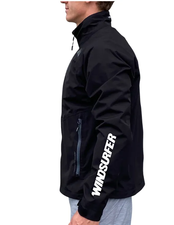 WINDSURFER - VDRY Performance Zip Jacket - Black - CUSTOM