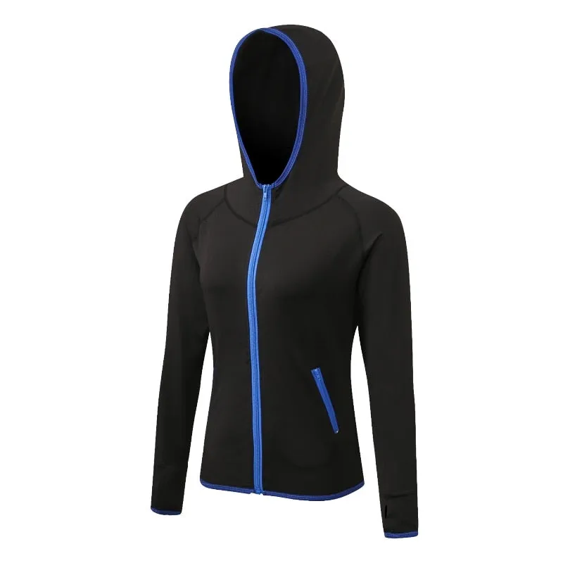 Womens Long Sleeve Sports Hoodie